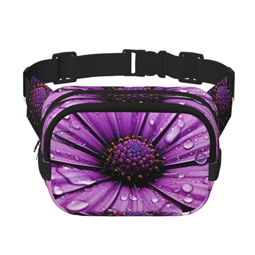 Gürteltasche für Damen und Herren, kleine modische Umhängetasche, leicht, mit Gänseblümchen, für Laufen, Workout, Wandern, Reisen Gürteltasche für Damen und Herren, kleine modische Umhängetasche, leicht, mit Gänseblümchen, für Laufen, Workout, Wandern, Reisen von KLLTYHMU