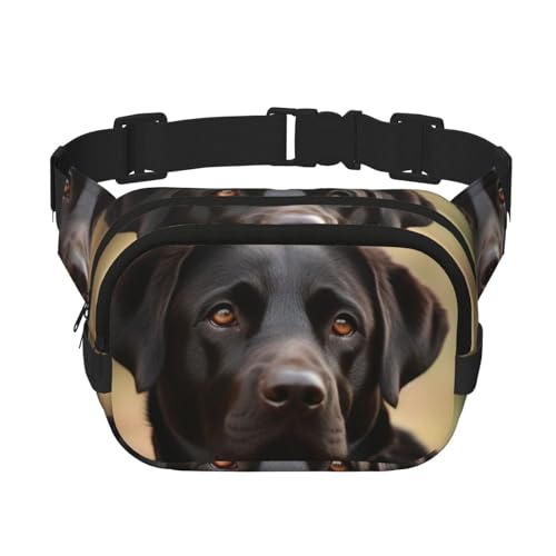 Gürteltasche für Damen und Herren, kleine modische Umhängetasche, leicht, niedlicher Labrador, Bauchtasche für Laufen, Workout, Wandern, Reisen Gürteltasche für Damen und Herren, kleine modische Umhängetasche, leicht, niedlicher Labrador, Bauchtasche für Laufen, Workout, Wandern, Reisen von KLLTYHMU