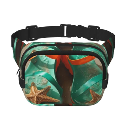Gürteltasche für Damen und Herren, kleine modische Umhängetasche, leichte Schultertasche, Brusttasche, Flip-Flops am Sandstrand, Bauchtasche für Laufen, Workout, Wandern, Reisen Gürteltasche für Damen und Herren, kleine modische Umhängetasche, leichte Schultertasche, Brusttasche, Flip-Flops am Sandstrand, Bauchtasche für Laufen, Workout, Wandern, Reisen von KLLTYHMU