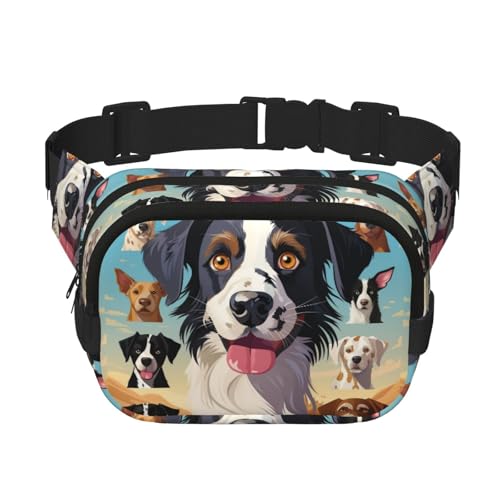 Gürteltasche für Damen und Herren, kleine modische Umhängetasche, leichte Schultertasche, Brusttasche, für Laufen, Workout, Wandern, Reisen Gürteltasche für Damen und Herren, kleine modische Umhängetasche, leichte Schultertasche, Brusttasche, für Laufen, Workout, Wandern, Reisen von KLLTYHMU