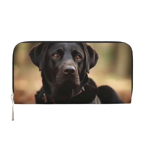 Niedliche Labrador-Hunde-Ledergeldbörse für Damen und Mädchen, mit Reißverschluss, Kreditkartenhalter, lange PU-Geldbörse, Clutch, Geldbörse, wasserdichte Reisehandtasche Niedliche Labrador-Hunde-Ledergeldbörse für Damen und Mädchen, mit Reißverschluss, Kreditkartenhalter, lange PU-Geldbörse, Clutch, Geldbörse, wasserdichte Reisehandtasche von KLLTYHMU
