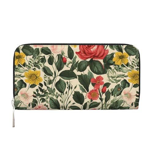 Rose Leder Geldbörse für Frauen Mädchen Reißverschluss Kreditkartenhalter Lange PU Geldbörse Clutch Geldbörse Wasserdichte Reisehandtasche Rose Leder Geldbörse für Frauen Mädchen Reißverschluss Kreditkartenhalter Lange PU Geldbörse Clutch Geldbörse Wasserdichte Reisehandtasche von KLLTYHMU
