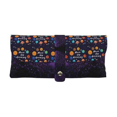 KLMELLMDE Exquisite Cute Planet Pen Case Snap Closure Leather Eyeglasses Bag School Pen Case Office Stationery Organizer Make Up Bag KLMELLMDE Exquisite Cute Planet Pen Case Snap Closure Leather Eyeglasses Bag School Pen Case Office Stationery Organizer Make Up Bag von KLMELLMDE
