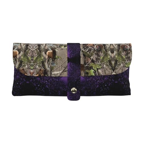 KLMELLMDE Exquisite Jagd Hirsch Bär Elch Stifteetui Schnappverschluss Leder Brillentasche Schule Stifteetui Büro Schreibwaren Organizer Make-up Tasche KLMELLMDE Exquisite Jagd Hirsch Bär Elch Stifteetui Schnappverschluss Leder Brillentasche Schule Stifteetui Büro Schreibwaren Organizer Make-up Tasche von KLMELLMDE