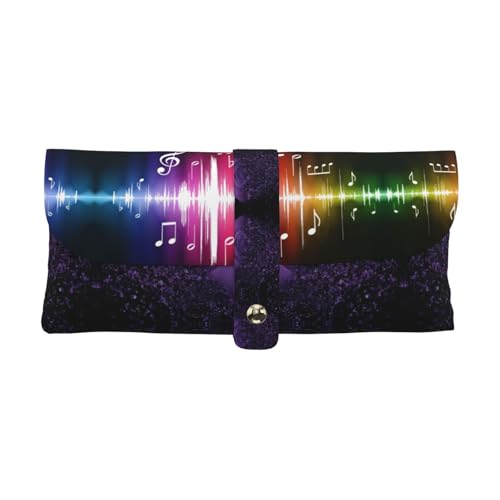 KLMELLMDE Exquisite Jumping Musiknoten Stifteetui Schnappverschluss Leder Brillentasche Schule Stifteetui Büro Schreibwaren Organizer Make-up Tasche KLMELLMDE Exquisite Jumping Musiknoten Stifteetui Schnappverschluss Leder Brillentasche Schule Stifteetui Büro Schreibwaren Organizer Make-up Tasche von KLMELLMDE