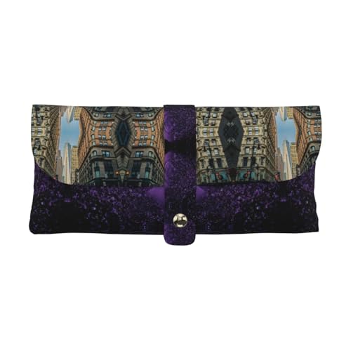 KLMELLMDE Exquisite Streets of New York City Stifteetui Schnappverschluss Leder Brillentasche Schule Stifteetui Büro Schreibwaren Organizer Make-up Tasche KLMELLMDE Exquisite Streets of New York City Stifteetui Schnappverschluss Leder Brillentasche Schule Stifteetui Büro Schreibwaren Organizer Make-up Tasche von KLMELLMDE