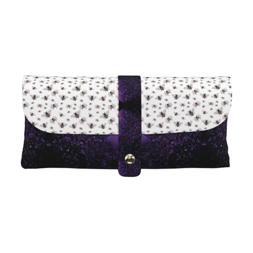 KLMELLMDE Exquisite lustige Bienen Stifteetui Schnappverschluss Leder Brillentasche Schule Stifteetui Büro Schreibwaren Organizer Make-up Tasche KLMELLMDE Exquisite lustige Bienen Stifteetui Schnappverschluss Leder Brillentasche Schule Stifteetui Büro Schreibwaren Organizer Make-up Tasche von KLMELLMDE