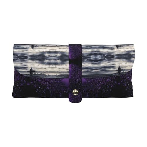 KLMELLMDE Exquisites riesiges Nuklearschiff-Federmäppchen, Schnappverschluss, Leder-Brillentasche, Schulstiftetui, Büro-Schreibwaren-Organizer, Make-up-Tasche KLMELLMDE Exquisites riesiges Nuklearschiff-Federmäppchen, Schnappverschluss, Leder-Brillentasche, Schulstiftetui, Büro-Schreibwaren-Organizer, Make-up-Tasche von KLMELLMDE