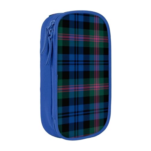 KLMELLMDE Gestreiftes Kariertes Federmäppchen, Kosmetiktasche, große Kapazität, doppellagiges Federmäppchen, Bürobedarf-Organizer., blau, Einheitsgröße, Taschen-Organizer KLMELLMDE Gestreiftes Kariertes Federmäppchen, Kosmetiktasche, große Kapazität, doppellagiges Federmäppchen, Bürobedarf-Organizer., blau, Einheitsgröße, Taschen-Organizer von KLMELLMDE