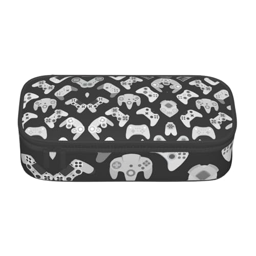 KLMELLMDE Große Kapazität Game Controller Federmäppchen Organisieren Bleistift Tasche Schule Bleistift Beutel Büro Schreibwaren Organizer Kosmetiktasche von KLMELLMDE