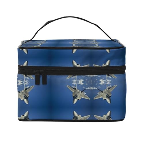 Reise-Kosmetiktasche, Kosmetiktasche, Kosmetiktasche, Kosmetiktasche, Kosmetik-Organizer, Schwarz , Einheitsgröße von KLMELLMDE