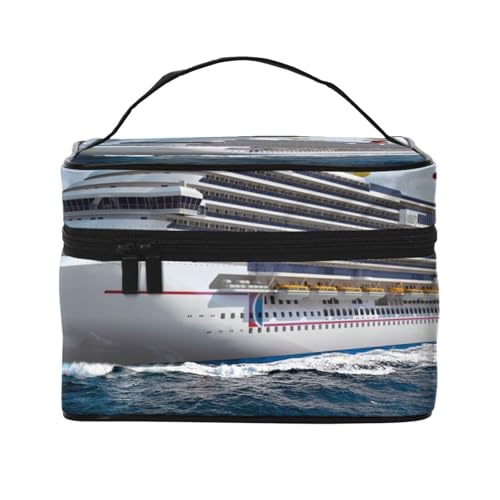 Reise-Kosmetiktasche, Reise-Kosmetiktasche, Kosmetik-Werkzeugkasten, Kosmetik-Organizer, Schwarz , Einheitsgröße von KLMELLMDE