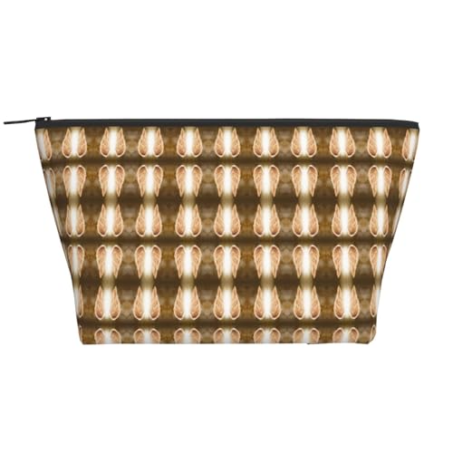 Täglicher Organizer, Engelsflügel-Kosmetiktasche, Reise-Organizer, exquisite Kulturbeutel, Leiter, tragbarer Kosmetik-Organizer, Schreibwaren-Tasche, Schwarz , Einheitsgröße von KLMELLMDE