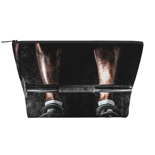 Täglicher Organizer, Gewichtheben, Sport-Kosmetiktasche, Reise-Organizer, exquisite Kulturbeutel, Leiter, tragbarer Kosmetik-Organizer, Schreibwaren-Tasche, Schwarz , Einheitsgröße von KLMELLMDE