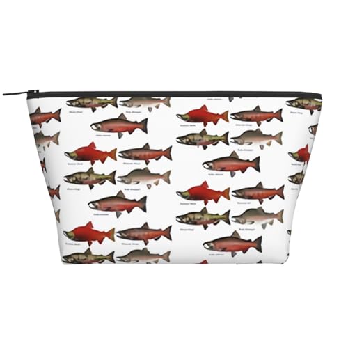 Täglicher Organizer, Lachs-Kosmetiktasche, Reise-Organizer, exquisite Kulturbeutel, Leiter, tragbarer Kosmetik-Organizer, Schreibwaren-Tasche, Schwarz , Einheitsgröße von KLMELLMDE