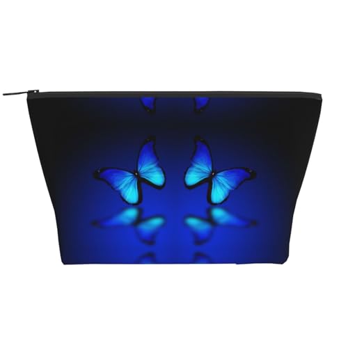 Täglicher Organizer, Schmetterling-Kosmetiktasche, Reise-Organizer, exquisite Kulturbeutel, Leiter, tragbarer Kosmetik-Organizer, Schreibwaren-Tasche, Schwarz , Einheitsgröße von KLMELLMDE