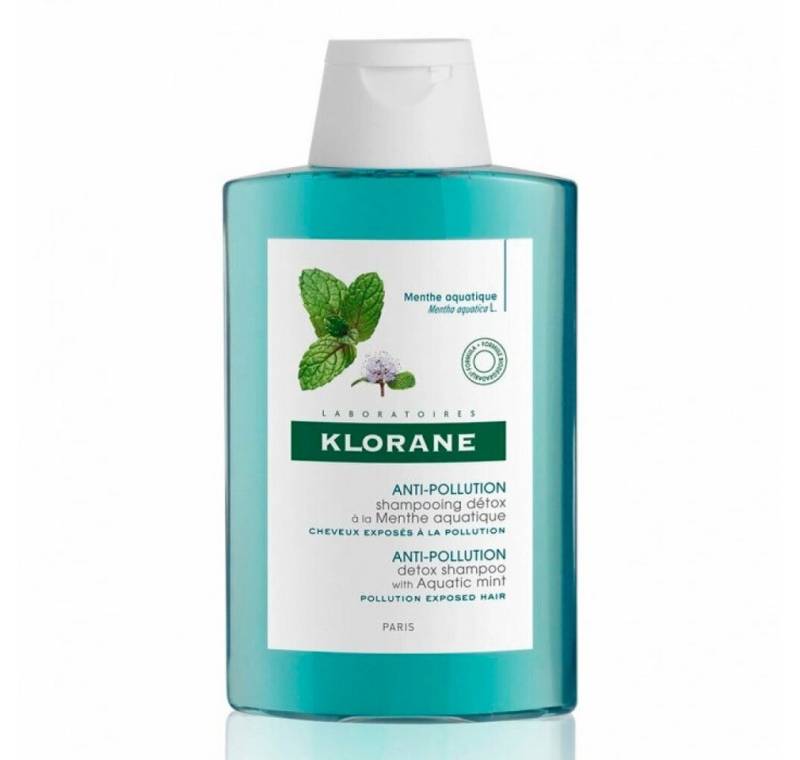 KLORANE Haarshampoo Aquatique Minze Entgiftung Shampoo 400ml von KLORANE