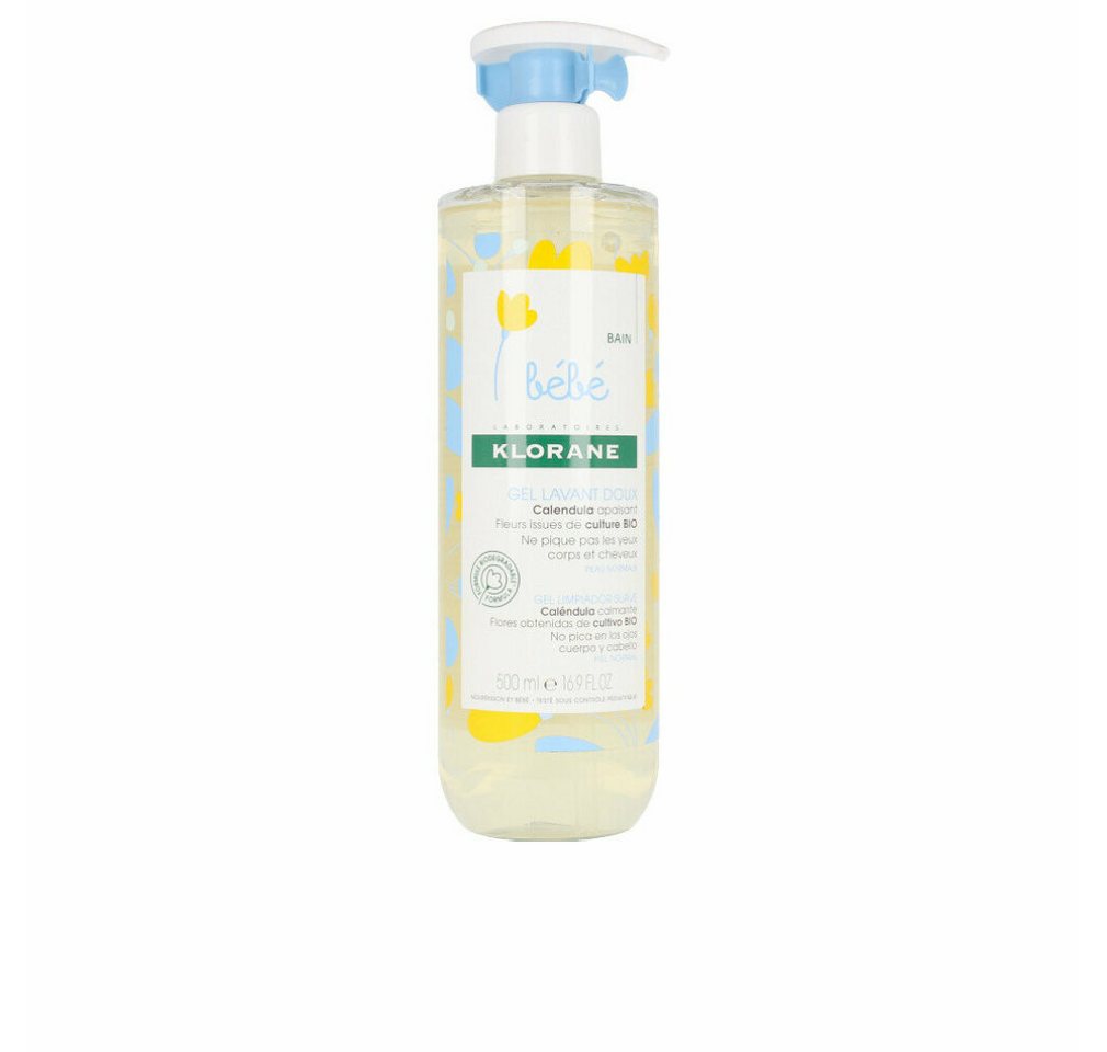 KLORANE Haarshampoo BEBÉ GENTLE CLEANSING GEL soothing calendula 500ml von KLORANE