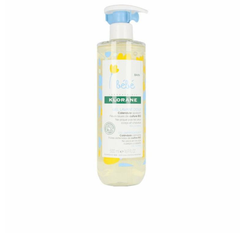 KLORANE Haarshampoo BEBÉ GENTLE CLEANSING GEL soothing calendula 500ml von KLORANE