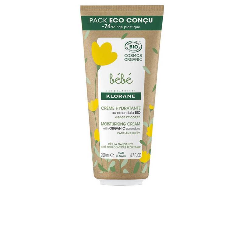KLORANE Körperpflegemittel BÉBÉ BIO crème hydratante packaging eco 200ml von KLORANE
