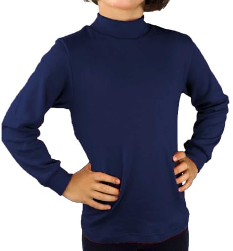 KLOTTZ - Karneval Langarm Halloween Mädchen T-Shirt, Marineblau, 6 Jahre von KLOTTZ