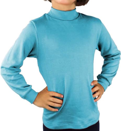 KLOTTZ Langärmliges T-Shirt für Karneval, Halloween, Mädchen, türkis, 6 Jahre von KLOTTZ