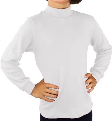 KLOTTZ Langärmliges T-Shirt für Karneval, Halloween, Mädchen, weiß, 8 Jahre von KLOTTZ