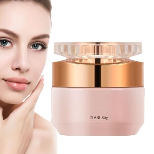 𝑾𝒉𝒊𝒕𝒆𝒏𝒊𝒏𝒈 Cream,Firming Bare Face Cream,Makeup Cream for 𝐁𝐫𝐢𝐠𝐡𝐭𝐞𝐧𝐢𝐧𝐠 Tone Up,𝐍𝐢𝐜𝐨𝐭𝐢𝐧𝐚𝐦𝐢𝐝𝐞 Lady Plain Face Cream,For All Skin (1PC) von KLOUYHTY