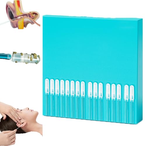 Reusable Earwax Removal Adhesive Swabs,Silicone Sticky Ear Swabs,Ear Pick Adhesive Wax Sticks,Earwax Removal Stick With Reusable Cleaners,For Kids And Adults (Small,1pc) von KLOUYHTY