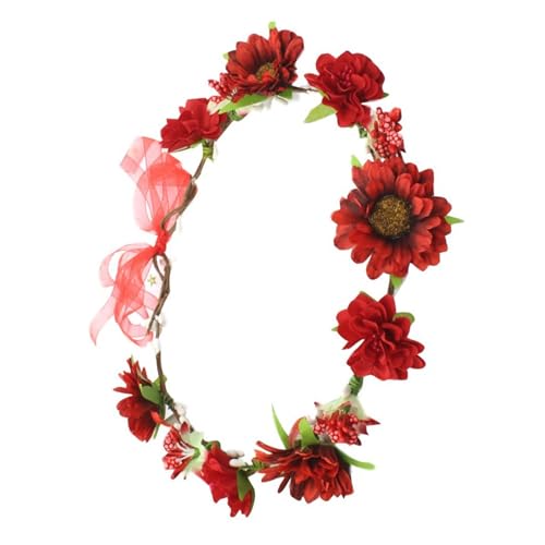 Blumen Stirnbänder Blumen Braut Kranz Haarband Modisches Haar Accessoire Für Feiertage Feste Und Partys. Blumen Stirnbänder von KLOVA