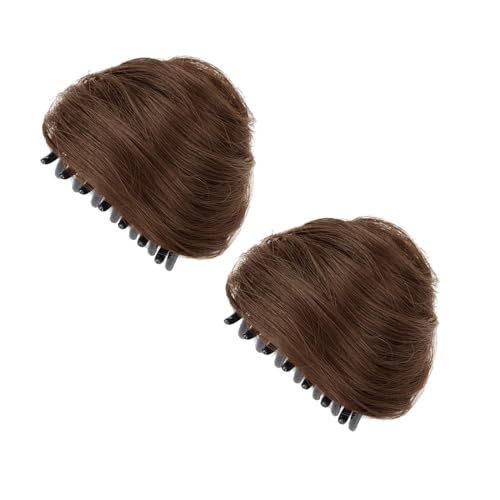 Haarknoten Hochsteckfrisur Klassische Haarklammer Ohren Für Frauen Handgefertigt Cosplay Haarverlängerungen Damen Kopfbedeckung Haarknoten Mit Krallenclip von KLOVA