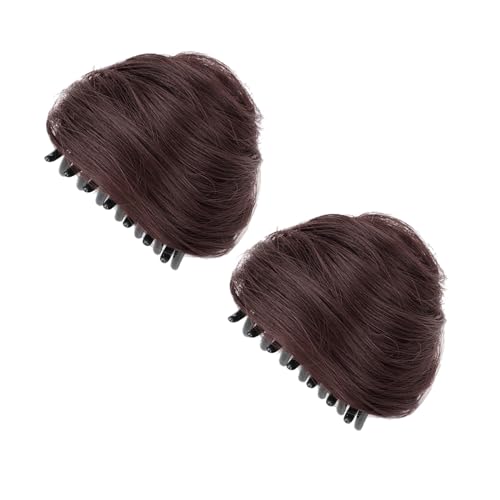 Haarknoten Hochsteckfrisur Klassische Haarklammer Ohren Für Frauen Handgefertigt Cosplay Haarverlängerungen Damen Kopfbedeckung Haarknoten Mit Krallenclip von KLOVA