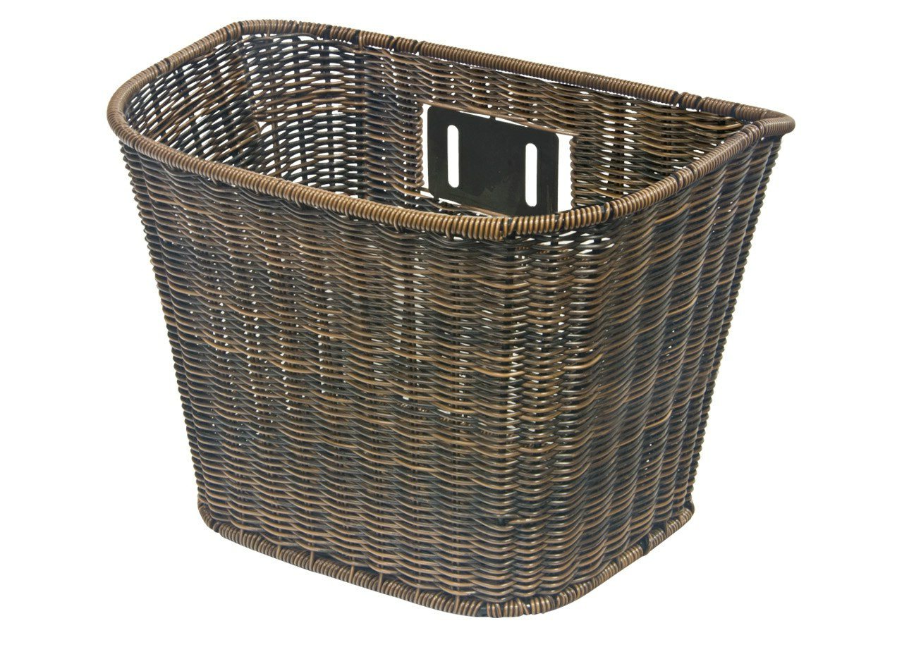 KLS Fahrradkorb Fahrradkorb Vorderradkorb Rattan front KLS Fahrradkorb Fahrradkorb Vorderradkorb Rattan front von KLS