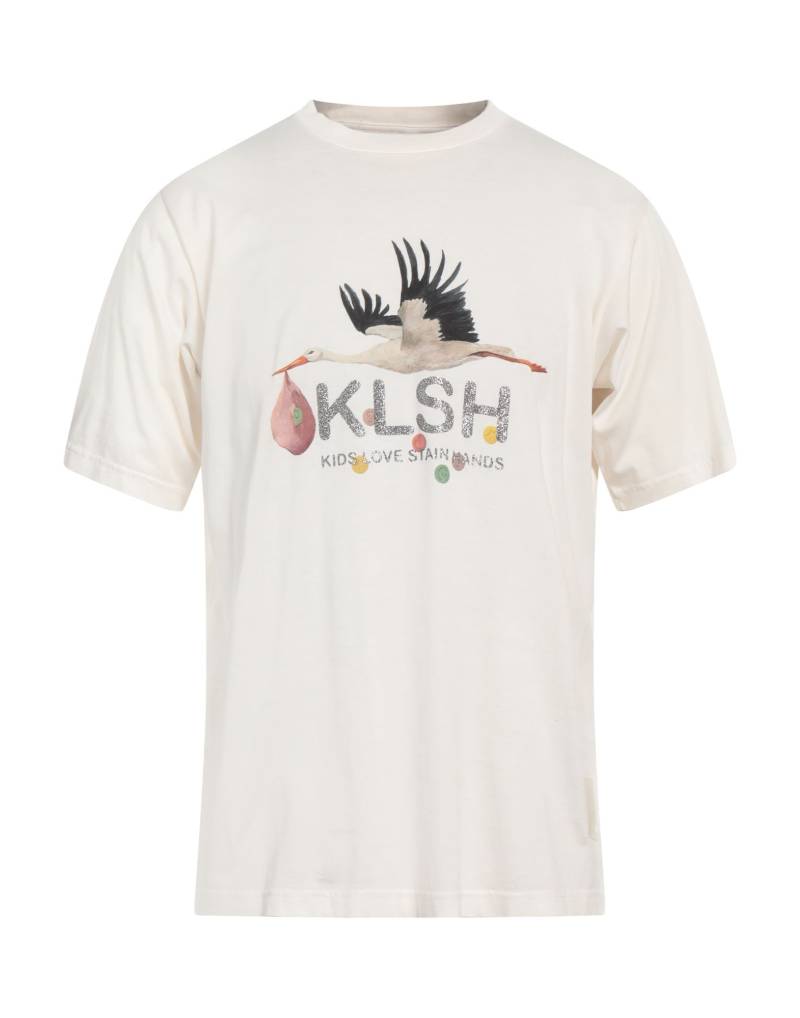 KLSH KIDS LOVE STAIN HANDS T-shirts Herren Elfenbein von KLSH KIDS LOVE STAIN HANDS