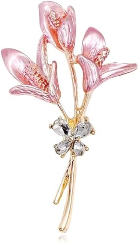 Gorgeous Bow Flower Brooch Frauen Mantel Jacke Kleid Hut Schal Schal Brosche Pins Abzeichen Zubehör Schmuck Geschenke von KLUFO