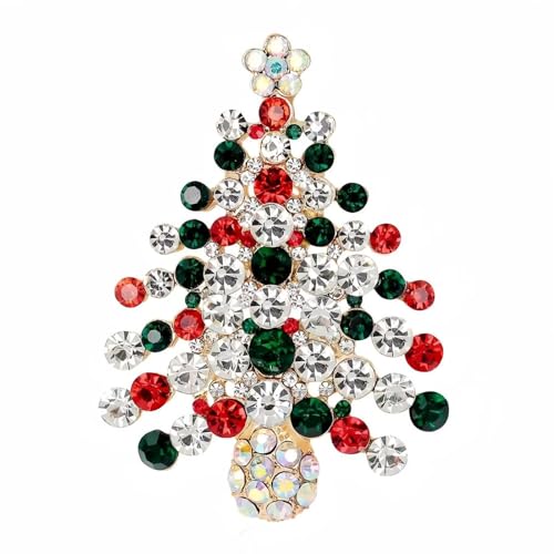 Weihnachtsbroschen Christbaumbroschen Damenjacken Jacken Kleider Hüte Schals Tücher Broschen Pins Pins Pins Accessoires Schmuck Geschenke von KLUFO