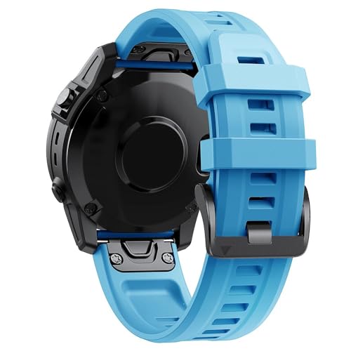 KLVN 22 x 26 mm Armband für Garmin Fenix 6X 6 Pro 7X 7 5X 5 Plus 3HR MK2 Smartwatch-Armbänder Silikongürtel Forerunner 935 945, 26mm Fenix 5X 6X 7X, Achat von KLVN