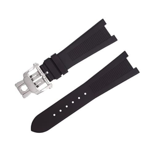 KLVN FKM Fluorkautschuk-Uhrenarmbänder Zubehör für Patek Philippe Armband für Nautilus Uhrenarmband 5711/5712 Original Interface Armband, 25-12, Achat von KLVN