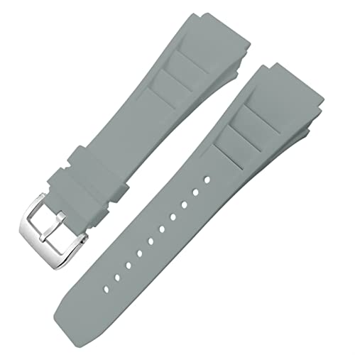 KLVN Gummi-Uhrenarmband 20 mm 25 mm für Richard Federsteg Silikon Mille Sport Uhrenarmband weich wasserdicht Armband, 20 mm, Achat von KLVN