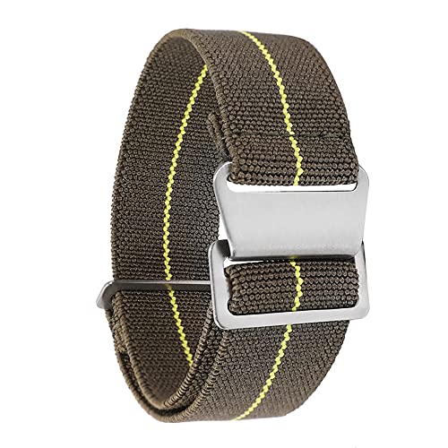 KLVN Nato-Armband für Garmin Vivoactive 4 3 / Venu SQ 2 Plus, 60S, 20 mm, Fallschirm, elastisch, Nylon, 22 mm, 20 mm, Achat von KLVN