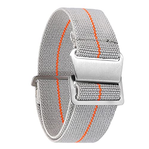 KLVN Nato-Armband für Garmin Vivoactive 4 3 / Venu SQ 2 Plus, 60S, 20 mm, Fallschirm, elastisch, Nylon, 22 mm, 22 mm, Achat von KLVN