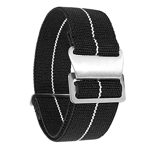 KLVN Nato-Armband für Garmin Vivoactive 4 3 / Venu SQ 2 Plus, 60S, 20 mm, Fallschirm, elastisch, Nylon, 22 mm, For Venu 2, Achat von KLVN