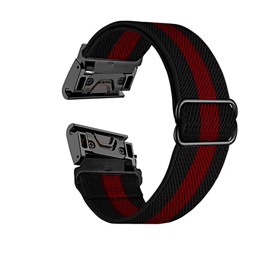 KLVN Nylon-Armband für Garmin Enduro Watch Fenix 6 6X Pro 5X Plus / TACTIX DELTA / MK2i / Forerunner 945 935, 26 mm, 22 mm, For Fenix 6X 6XPro, Achat von KLVN