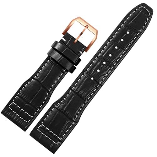 KLVN The Top Leder-Uhrenarmband für IWC IW326201 / IW377701 Big Pilot Serie, echtes Leder, 22 mm, 22 mm, Achat von KLVN