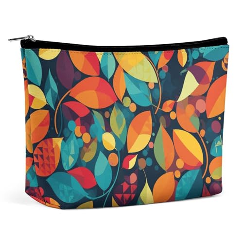 KLWQR Bunte Make-up-Tasche für Geldbörse, wasserdichte Kosmetiktasche, Make-up-Tasche mit Reißverschluss, Reise-Kulturbeutel, Organizer für Damen, Stil, Einheitsgröße, Stil:, Einheitsgröße von KLWQR