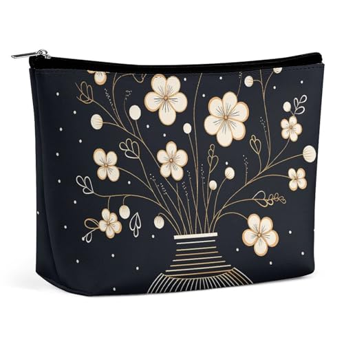 KLWQR Dekorativer Behälter, Make-up-Tasche für Geldbörse, wasserdichte Kosmetiktasche, Make-up-Tasche mit Reißverschluss, Reise-Kulturbeutel, Organizer für Damen, Stil, Einheitsgröße, Stil:, von KLWQR