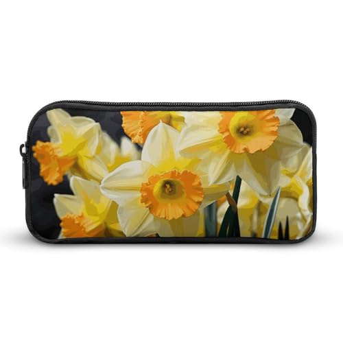 KLWQR Federmäppchen mit großem Fassungsvermögen, niedliches Reißverschluss-Münzfach, Make-up-Kosmetiktasche für Büro, Reisen, Stil:, 22*12*5cm von KLWQR