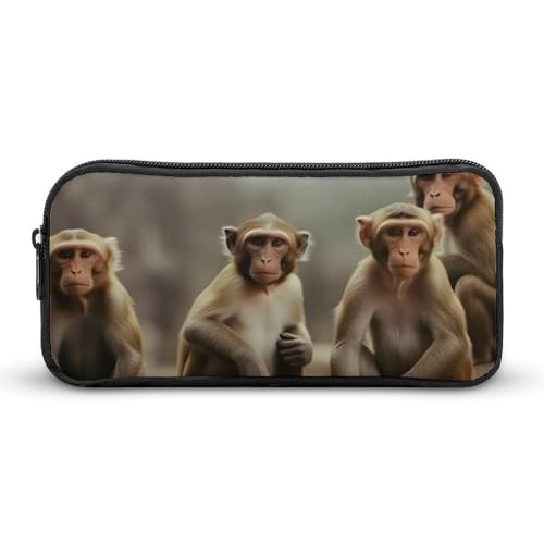 KLWQR Federmäppchen mit großem Fassungsvermögen, niedliches Reißverschluss-Münzfach, Make-up-Kosmetiktasche für Büro, Reisen von KLWQR