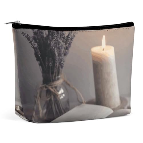 KLWQR Light A Candle Make-up-Tasche für Geldbörse, wasserdichte Kosmetiktasche, Make-up-Tasche mit Reißverschluss, Reise-Kulturbeutel, Organizer für Damen, Stil, Einheitsgröße, Stil:, Einheitsgröße KLWQR Light A Candle Make-up-Tasche für Geldbörse, wasserdichte Kosmetiktasche, Make-up-Tasche mit Reißverschluss, Reise-Kulturbeutel, Organizer für Damen, Stil, Einheitsgröße, Stil:, Einheitsgröße von KLWQR