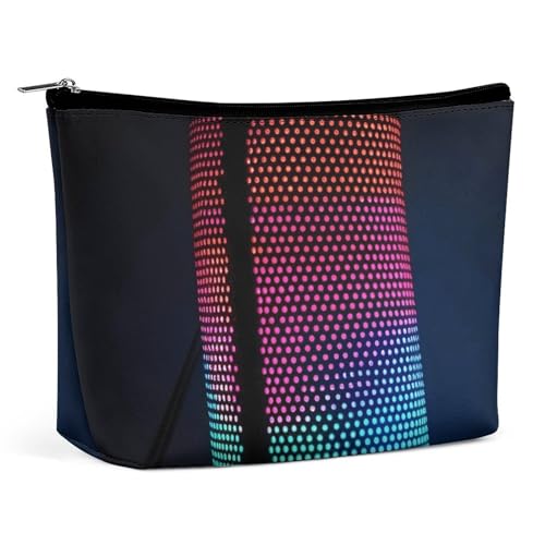 KLWQR Make-up-Tasche mit beleuchteten Lautsprechern für Geldbörse, wasserdichte Kosmetiktasche, Make-up-Tasche mit Reißverschluss, Reise-Kulturbeutel, Organizer für Damen, Stil, Einheitsgröße, Stil:, KLWQR Make-up-Tasche mit beleuchteten Lautsprechern für Geldbörse, wasserdichte Kosmetiktasche, Make-up-Tasche mit Reißverschluss, Reise-Kulturbeutel, Organizer für Damen, Stil, Einheitsgröße, Stil:, von KLWQR
